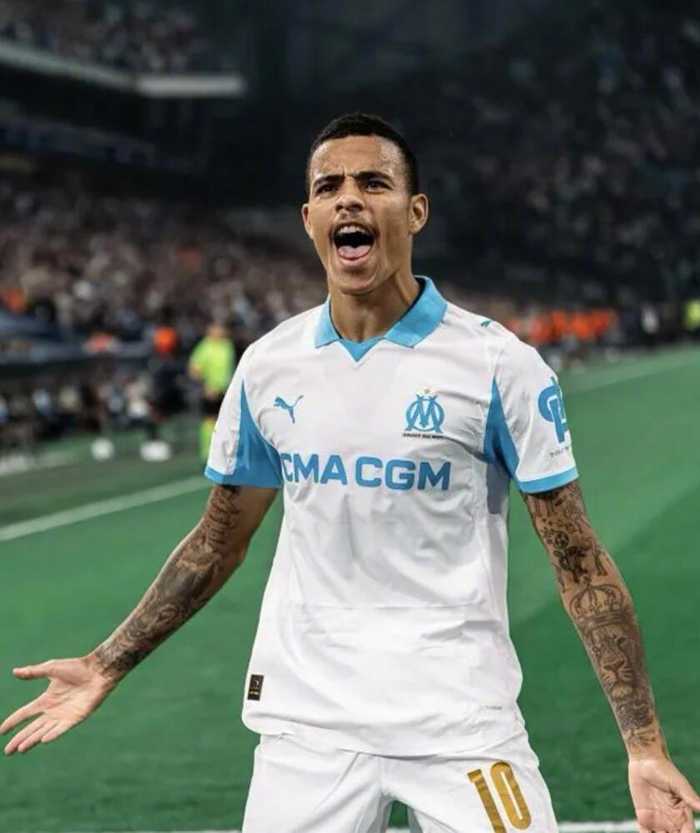 格林伍德破门助马赛胜巴黎FC，本赛季30场造28球